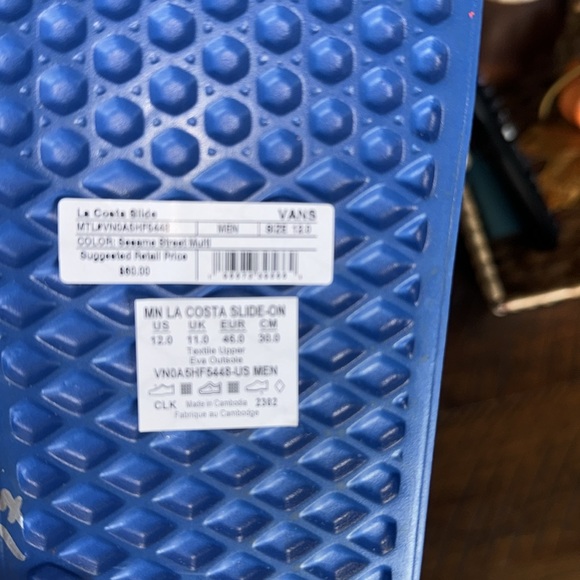 Vans Sesame Street Bert and Ernie Mens size 12 - Picture 5 of 8